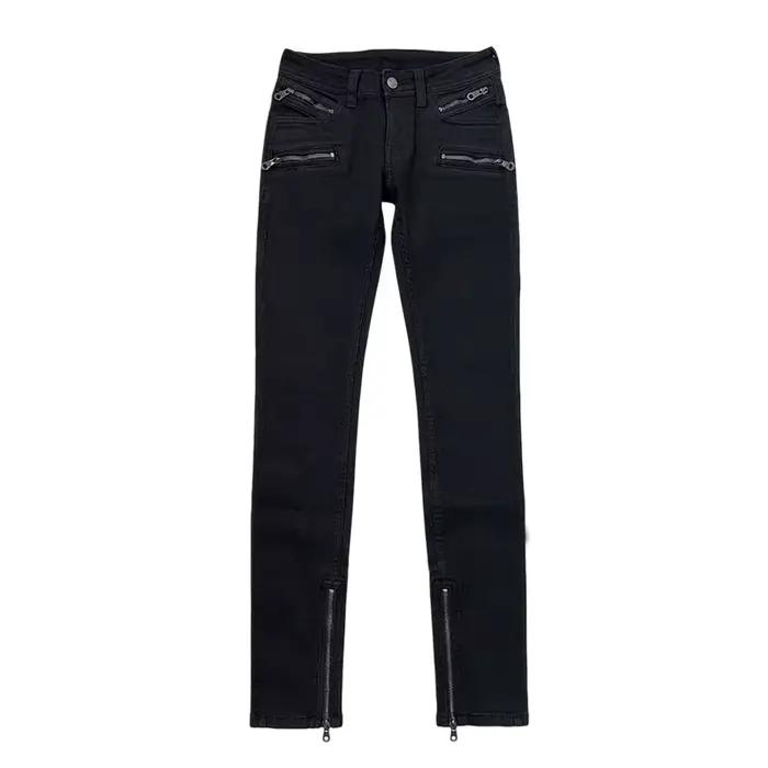REDDACHiC – jean moulant à fermeture éclair pour femmes, style Harajuku, sexy, taille basse, en deni