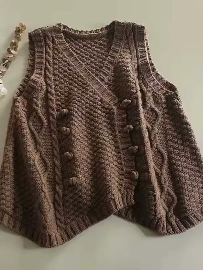 Pull-Over Vintage à lèvent pour Femme et Fille, Chandail Décontracté, Tricot Chic, Nouvelle Mode, Au