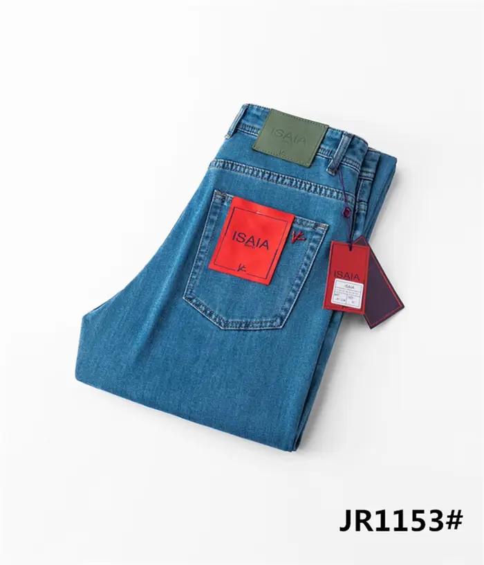 OECHSLI jean coton mince hommes 2026 printemps été nouvelle qualité mode confortable élasticité droi