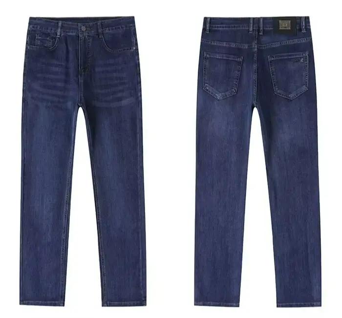 Jean vintage d'été pour homme en lyocell, coupe droite, doux, style coréen, décontracté, streetwear,