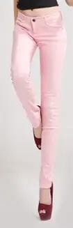 Jean slim taille haute en denim OL pour femme, pantalon crayon de bureau, collection automne-hiver 2