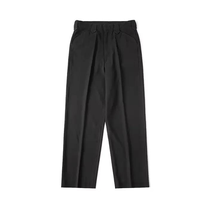 Pantalon robuste Bronson Frisco noir taille haute style western rockabilly pour musicien coupe ample