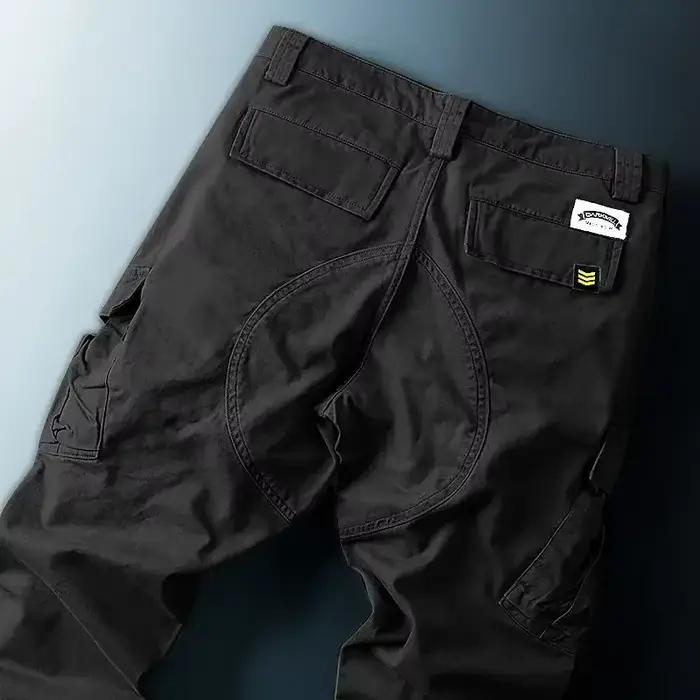 Fjcommisted-Pantalon cargo coréen pour homme, grande taille, esthétique Harajuku, haute qualité, Mn 