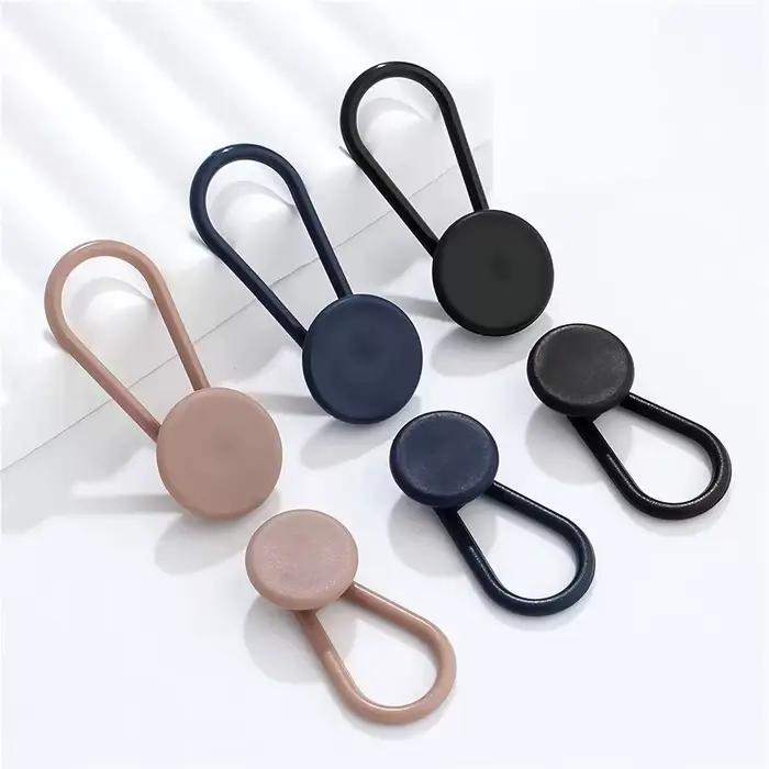 Ensemble de boucles de taille sans couture avec ceinture en jean détachable pour jeans, extension de