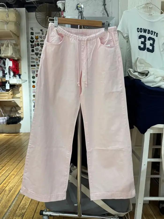 Pantalon de proximité bleu marine pour femme, streetwear, sexy, taille basse, poches, mode, droit, l