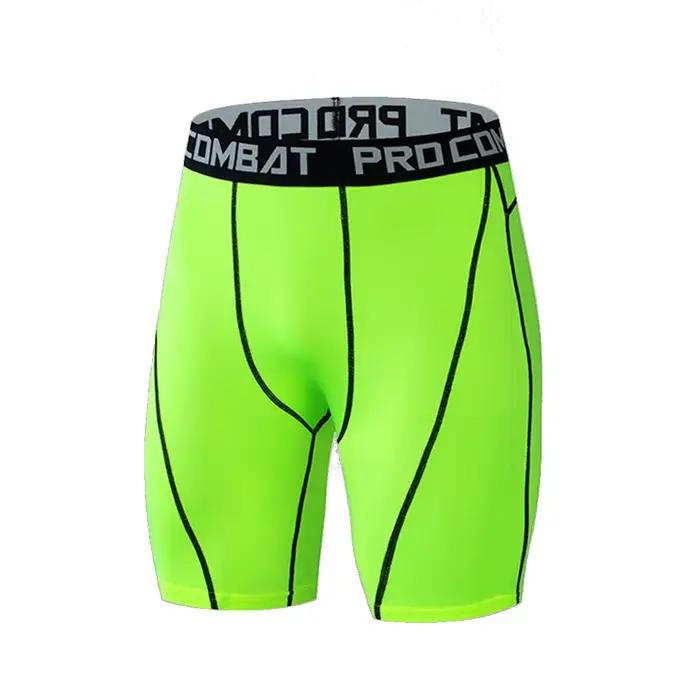 Boxers de compression pour hommes, sous-vêtements, collants d'entraînement sportif, leggings de fitn