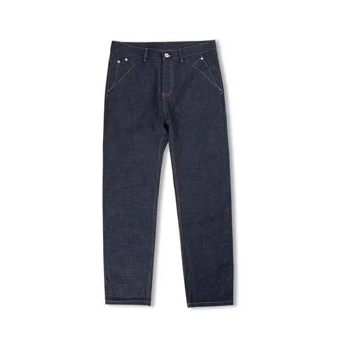 Maden Vintage couleur coton brut Denim jean pour hommes 13.5 OZ lisière jean taille moyenne pantalon