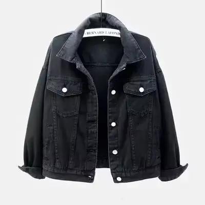 Veste en jean pour femme 2026 – Manteau en jean pour femme – Veste femme – Violet, Blanc, Jaune, Rou