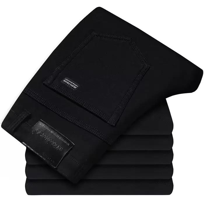 Printemps automne 2025 hommes Jeans intelligents mode d'affaires droit régulier bleu Stretch Denim p