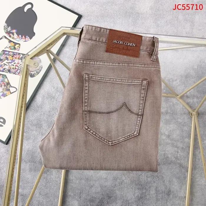 BLLIYOSS jean mince coton hommes 2025 printemps été nouvelle entreprise broderie droite extérieur pa