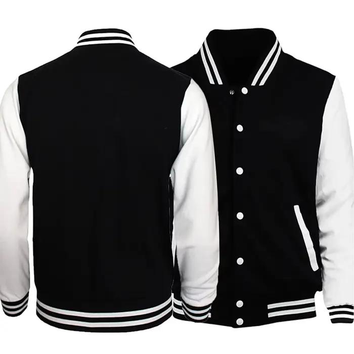 Veste de couleur noir et gris, vêtements amples surdimensionnés, décontractés pour hommes et femmes,