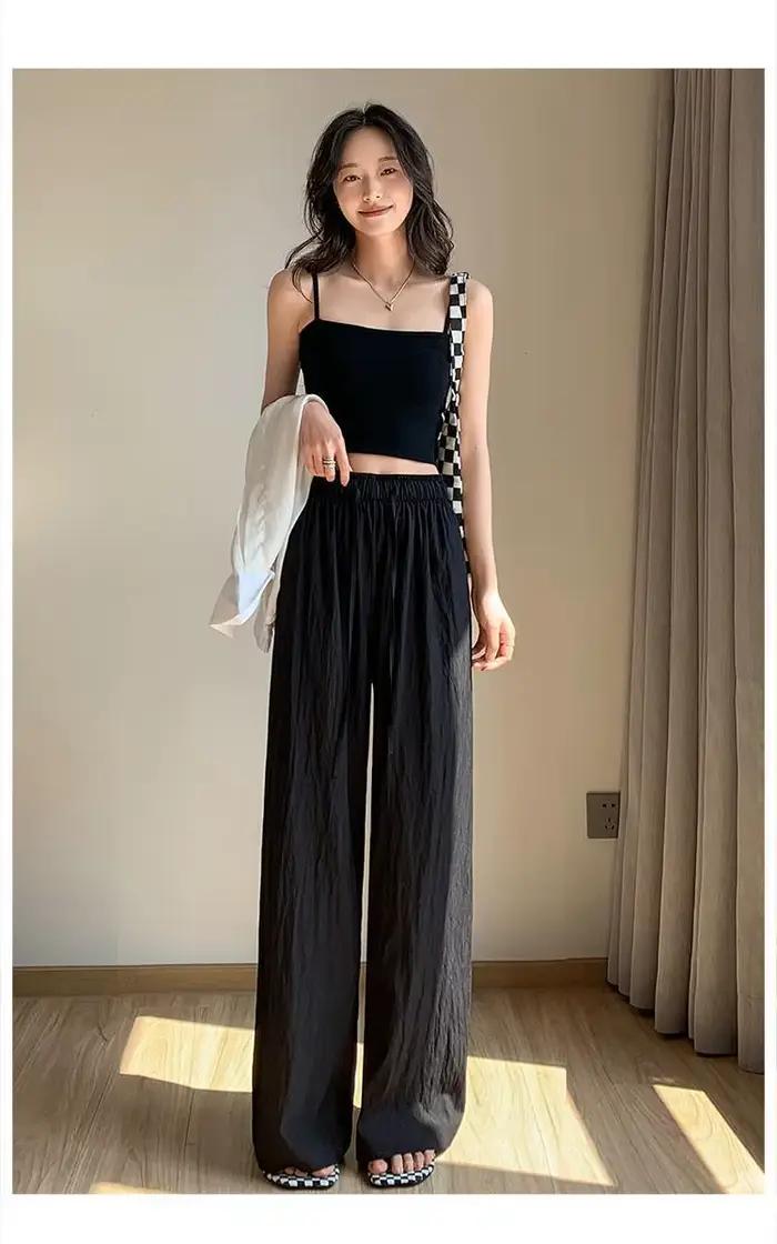 Pantalon à jambes larges pour femmes