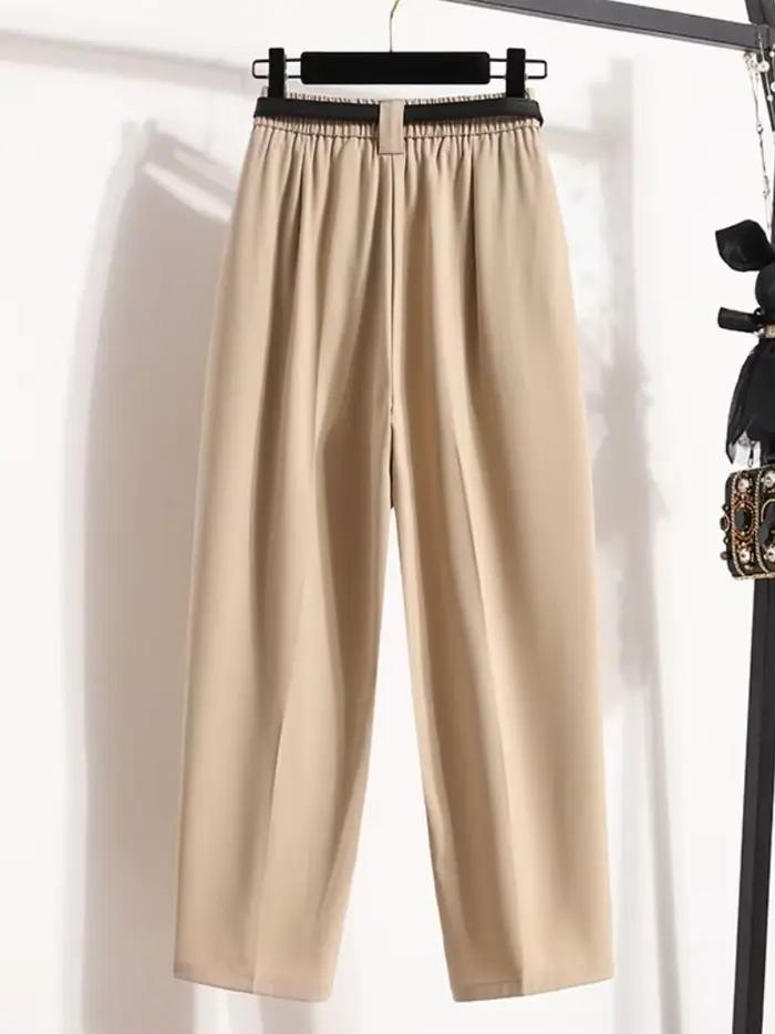 Pantalon grande taille pour femmes