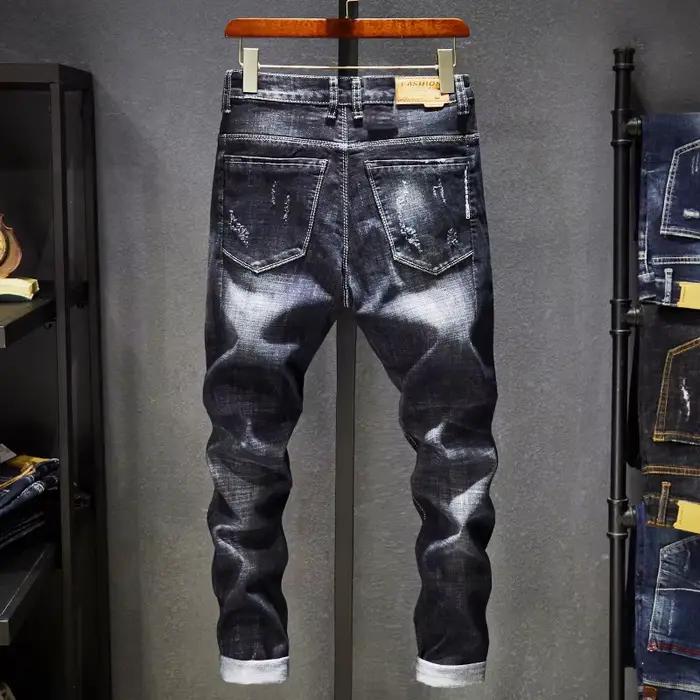 Jean Déchiré Bleu Foncé pour Homme