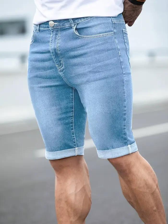 Pantalon en denim de rue américain populaire pour hommes