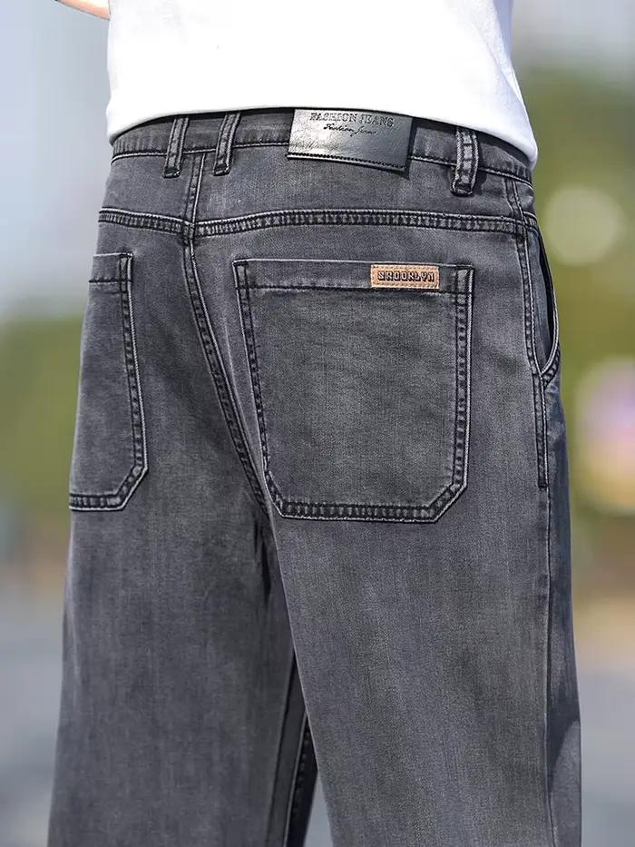 Jean ample à jambes larges pour hommes
