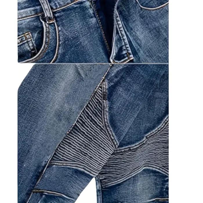 Jean slim délavé tendance pour homme
