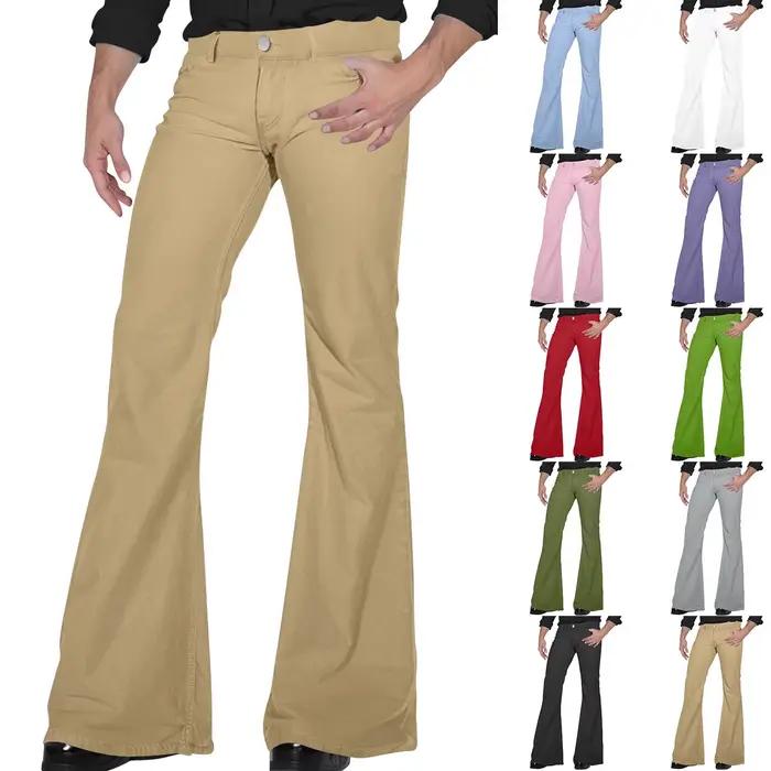 Pantalon Évasé Rétro pour Homme