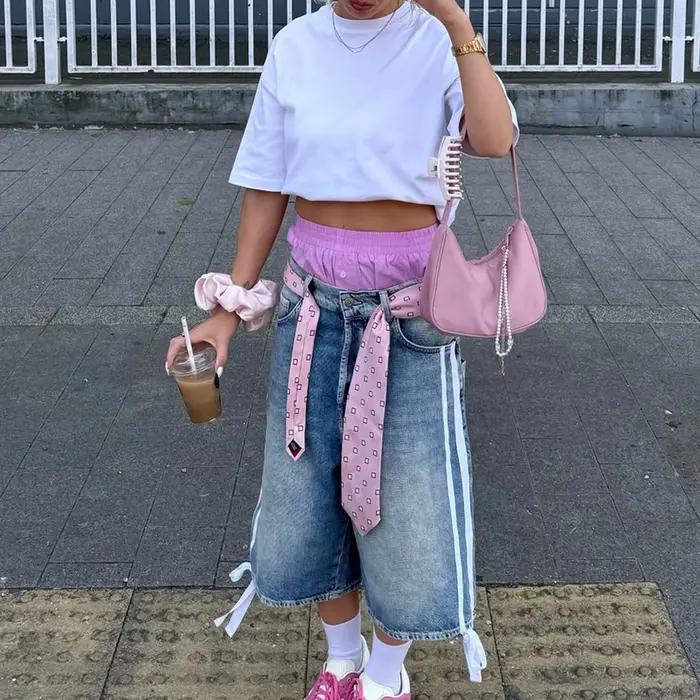 Bermuda en jean pour femme