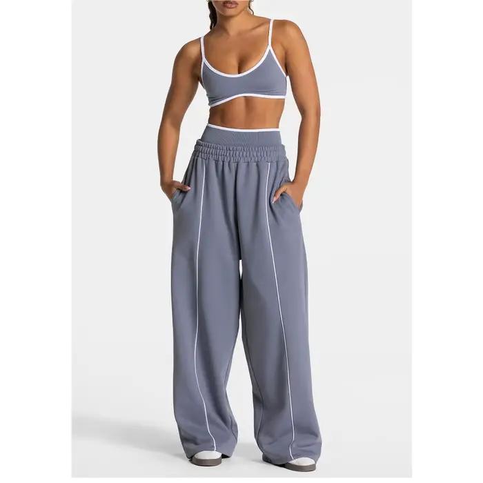 Pantalon de jogging droit pour femme