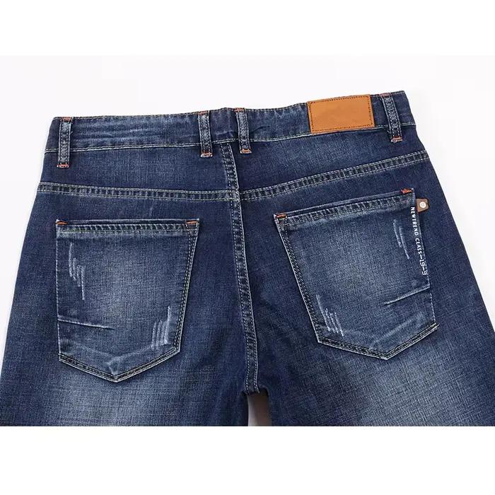 Jean bleu slim pour homme