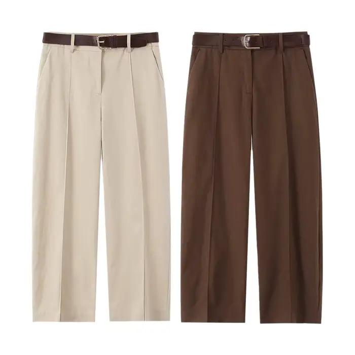 Pantalon ballon taille basse pour femme