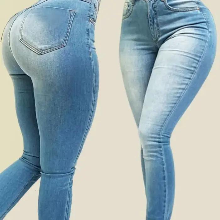 Jean de couleur pure pour femme