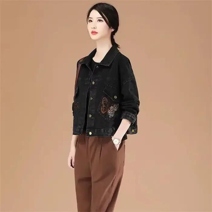 Veste en jean pour femme