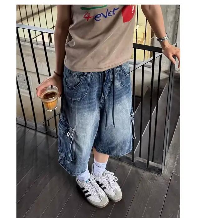 Jean ample délavé pour hommes