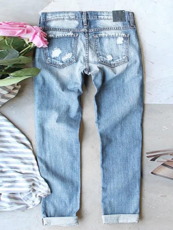 Pantalon en jean pour femme