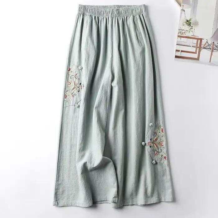 Pantalon ample à jambes larges pour femmes