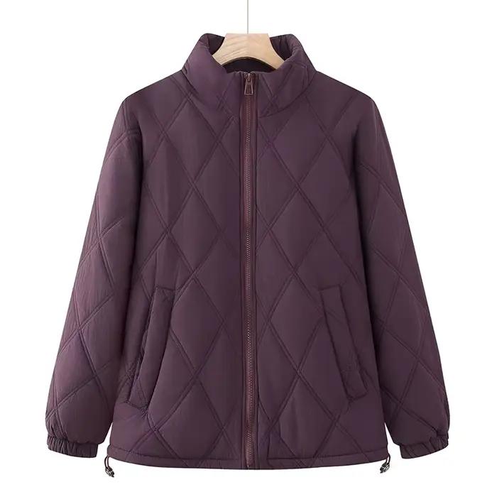 Veste courte en polaire épaisse pour femme