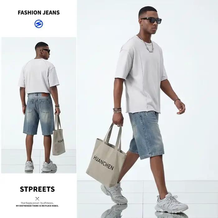 Jeans bleus pour hommes et femmes