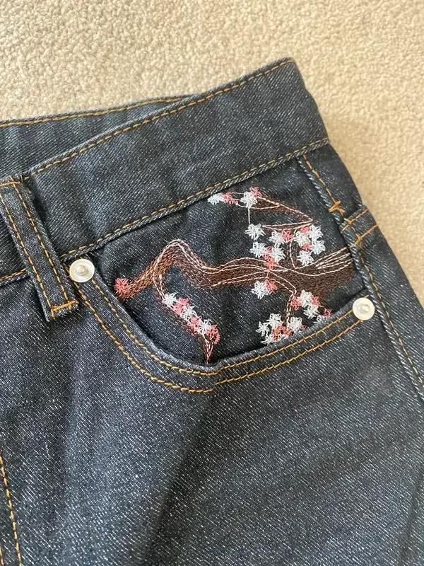 Shorts en jean foncé pour homme