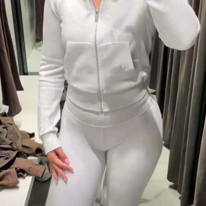 HXAO pantalon évasé polaire