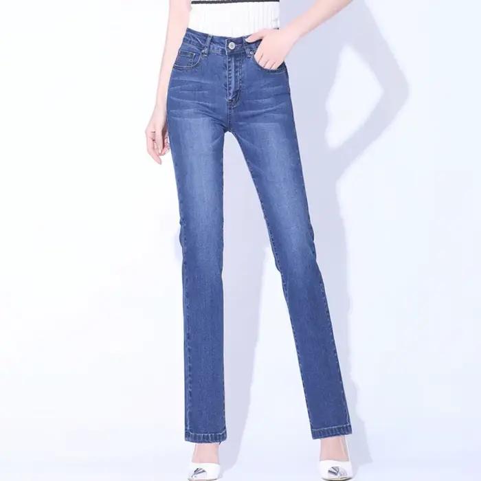Jean Slim Slim en Denim pour Femme