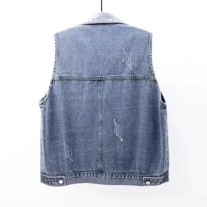 Gilet en jean pour femmes