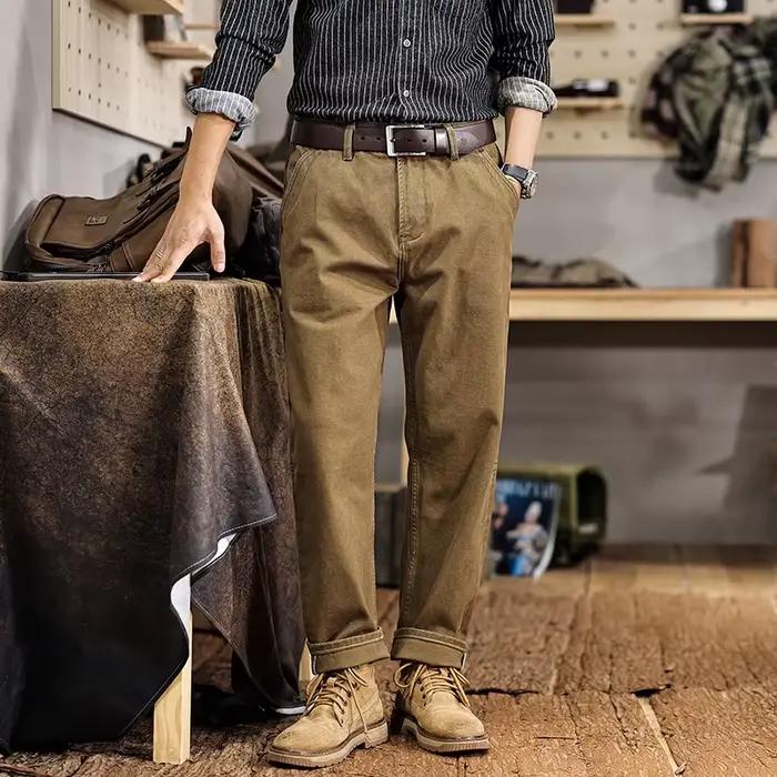 Pantalon de travail vintage américain pour homme