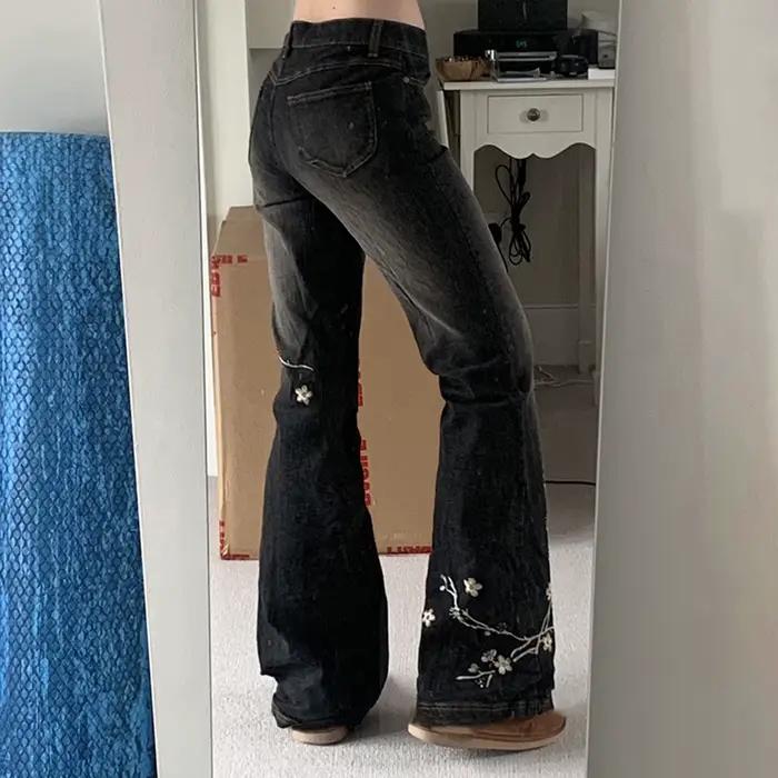 Jean bootcut vintage Y2K pour femme