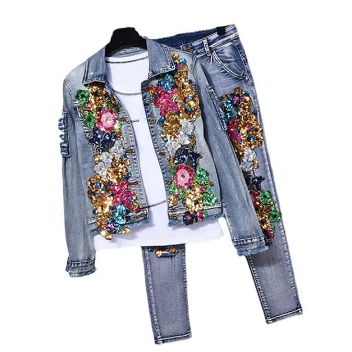 Veste en jean de Style européen