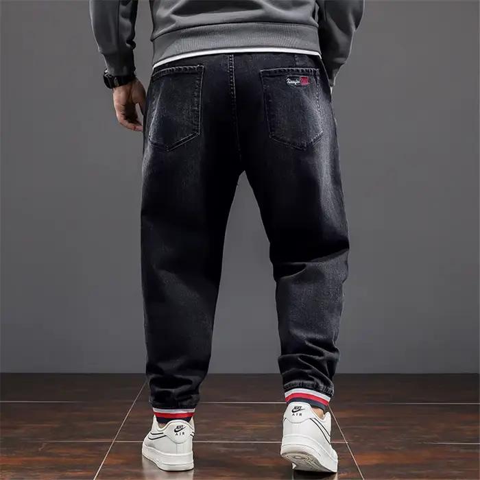 Grande taille 8XL jean hommes Denim pantalon mode décontracté