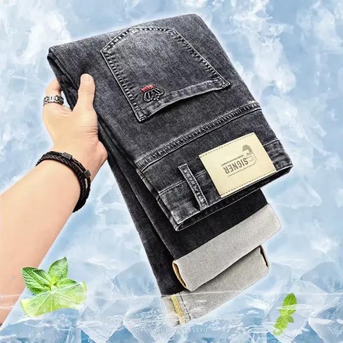 Jean slim d'été de luxe pour homme