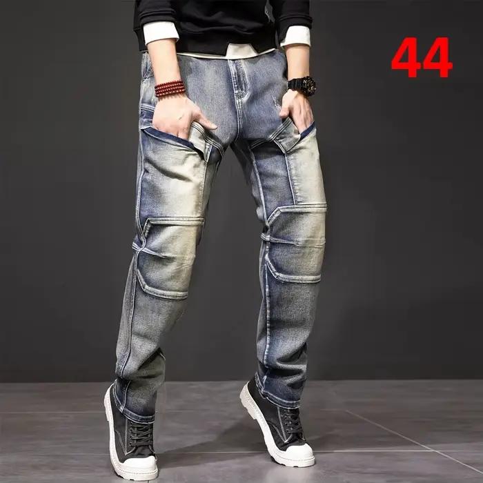 Jean de rue rétro Punk pour hommes