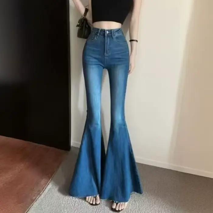 Jeans vintage slim pour femmes