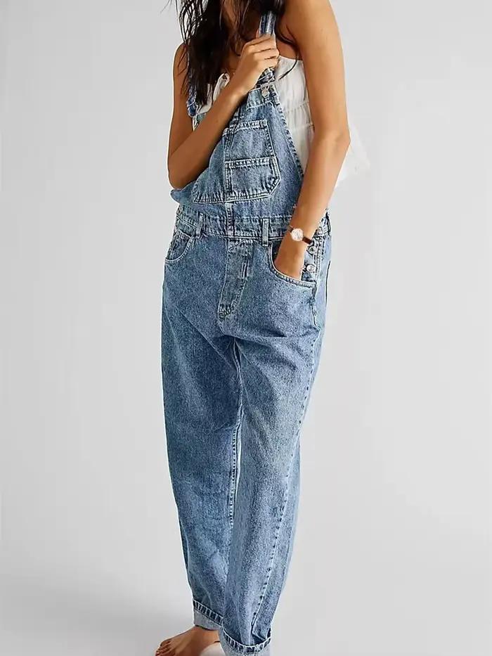 Salopette en Jean à la mode pour femmes