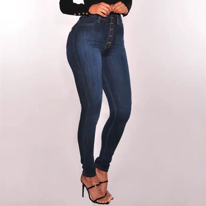 Jean pour femmes taille haute Push Up