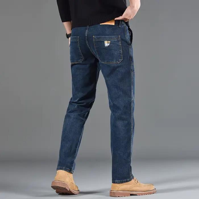 Jean imprimé à Six poches pour hommes