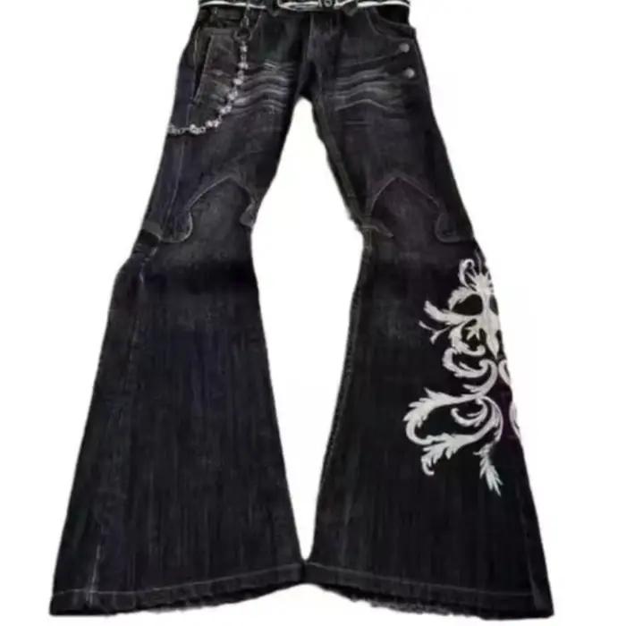 Nouveau Jean Large Y2K Micro La Retro 2006 pour Femme