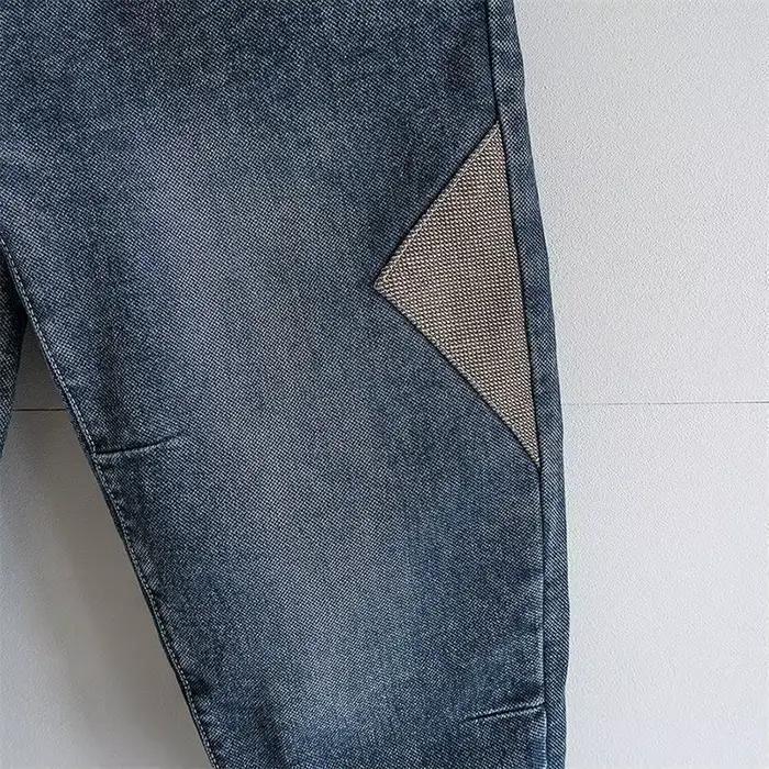 Pantalon en jean ample extensible de grande taille American Vintage Jenas pour homme