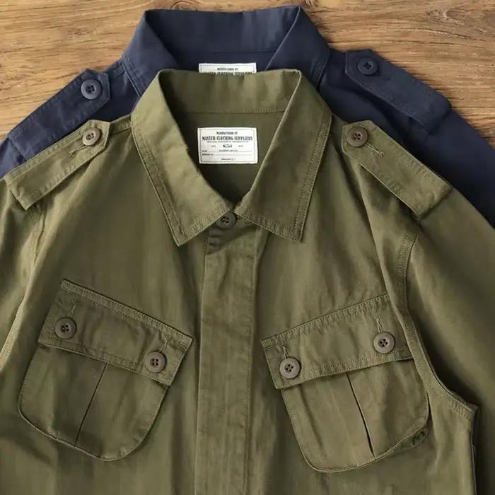 Veste Cargo multi-poches M43 pour hommes